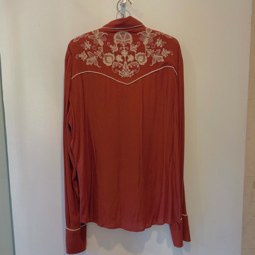 Stetson Western Shirt with Pearl Snaps - Picture 2 of 6
